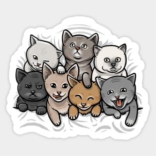 KITTENS Sticker